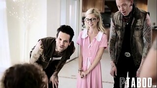 Hot virgin blonde babe getting fucked ആദ്യമായി